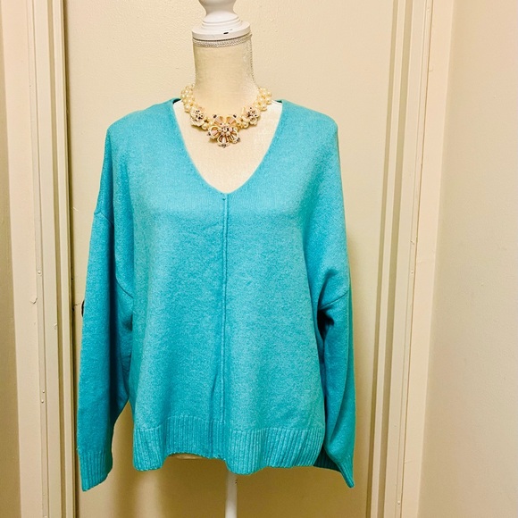🔥Green warm sweater Sz xxl by Vince Camuto - Picture 4 of 8